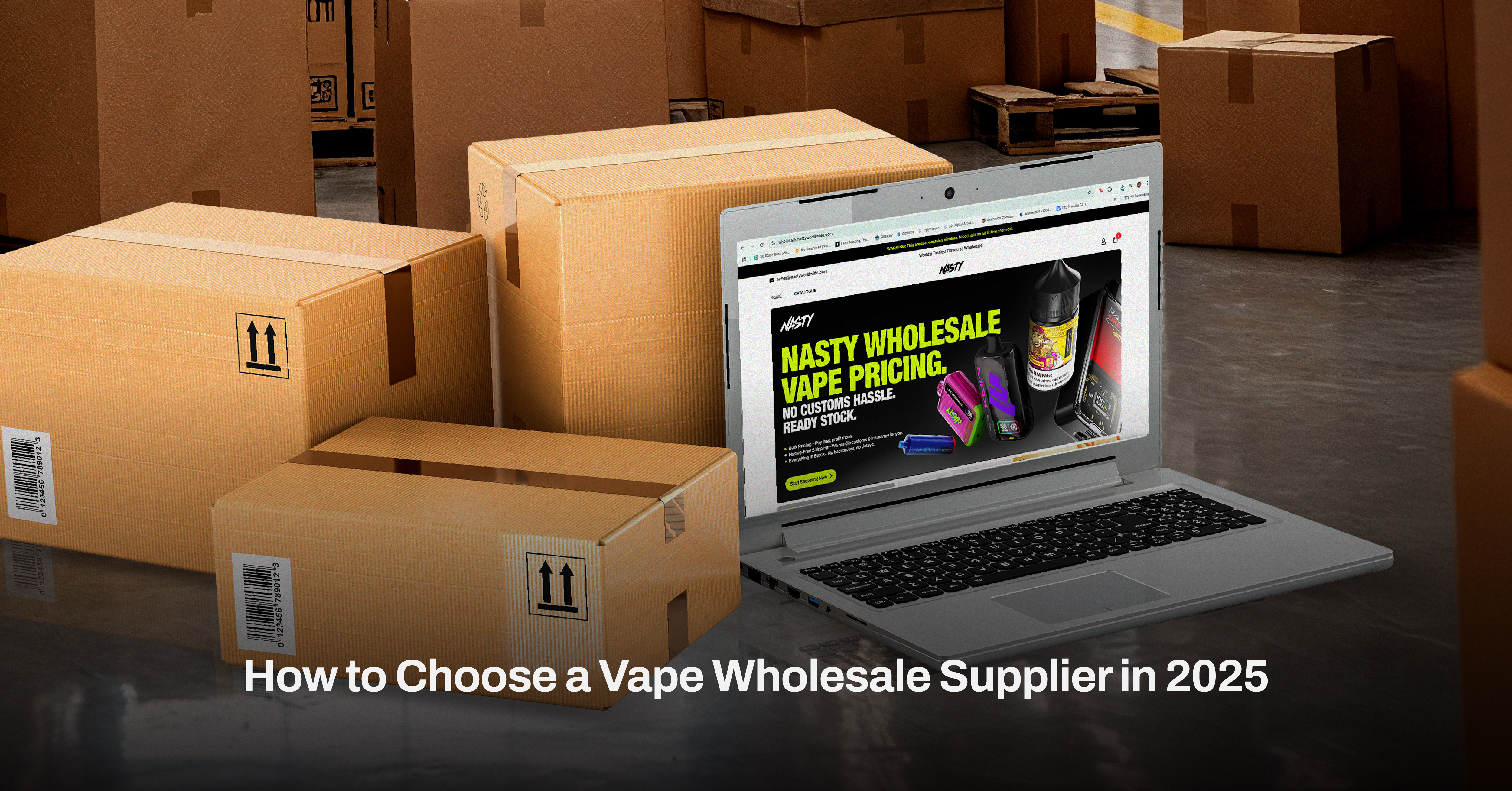 How to Choose a Vape Wholesale Supplier in 2025